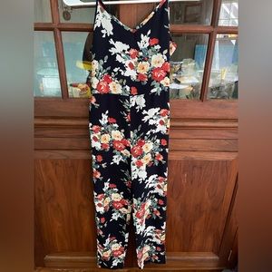 Girls Shein Sleeveless Floral Jumper 11-12 YR